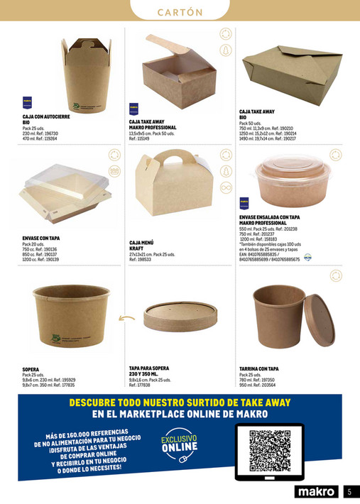 Makro España Comunicación Catálogo Take Away Página 45