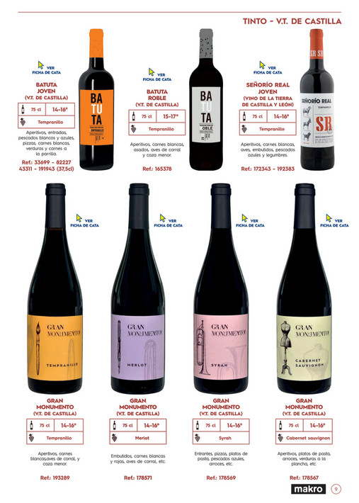 Makro España Comunicación Guia Vinos Marcas Makro Página 89
