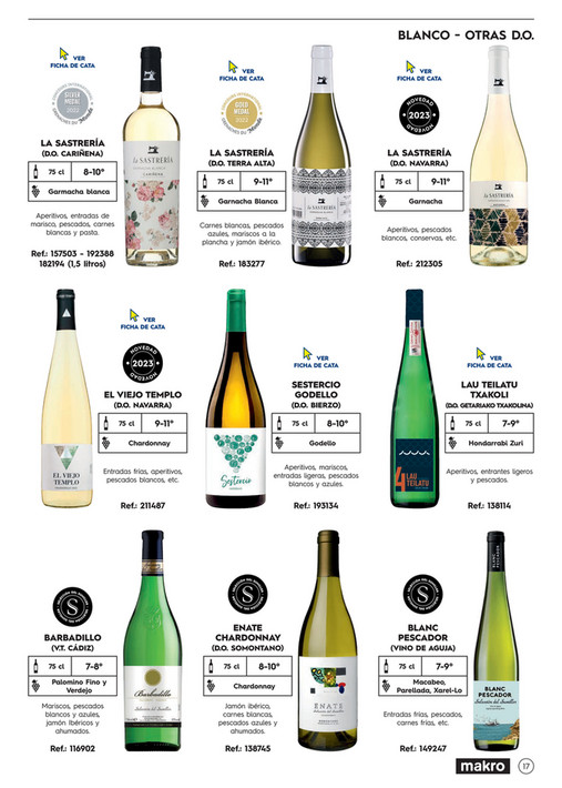 Makro España Comunicación Guia Vinos Marcas Makro Página 1617